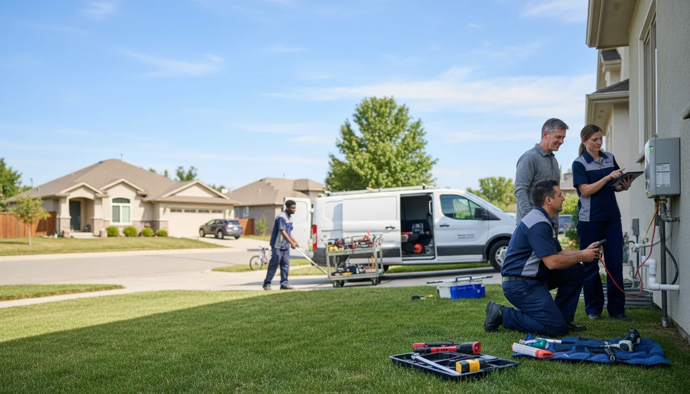 Tankless water heater service in Powell, TN